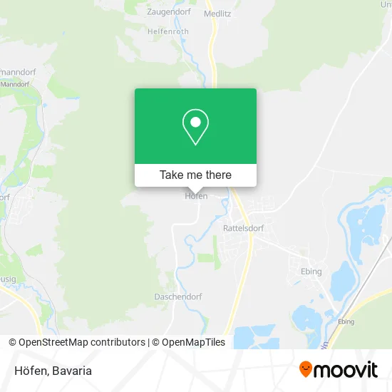 Карта Höfen