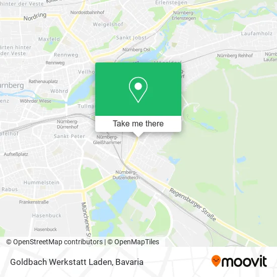 Карта Goldbach Werkstatt Laden