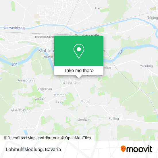 Карта Lohmühlsiedlung