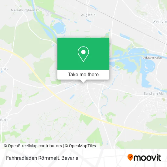 Карта Fahhradladen Römmelt