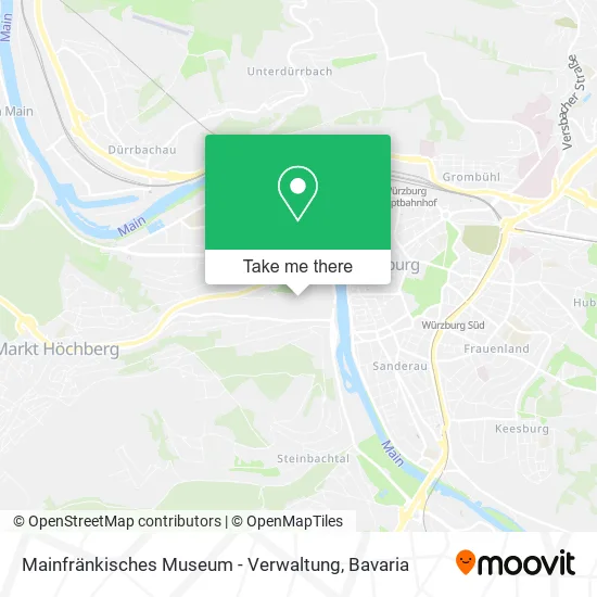 Карта Mainfränkisches Museum - Verwaltung