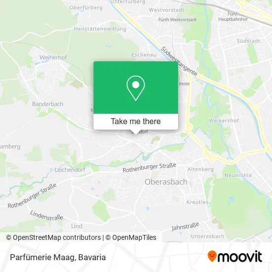 Карта Parfümerie Maag