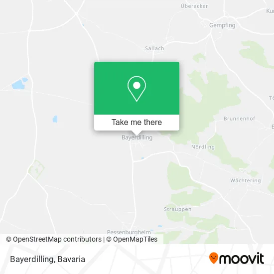 Карта Bayerdilling