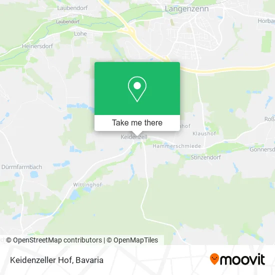 Карта Keidenzeller Hof