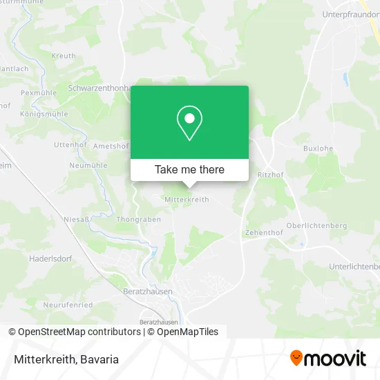 Карта Mitterkreith