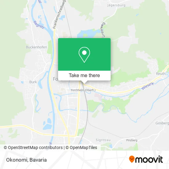 Карта Okonomi