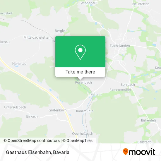 Карта Gasthaus Eisenbahn
