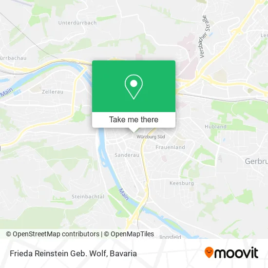 Карта Frieda Reinstein Geb. Wolf