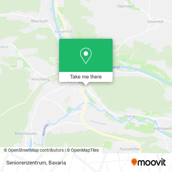 Карта Seniorenzentrum