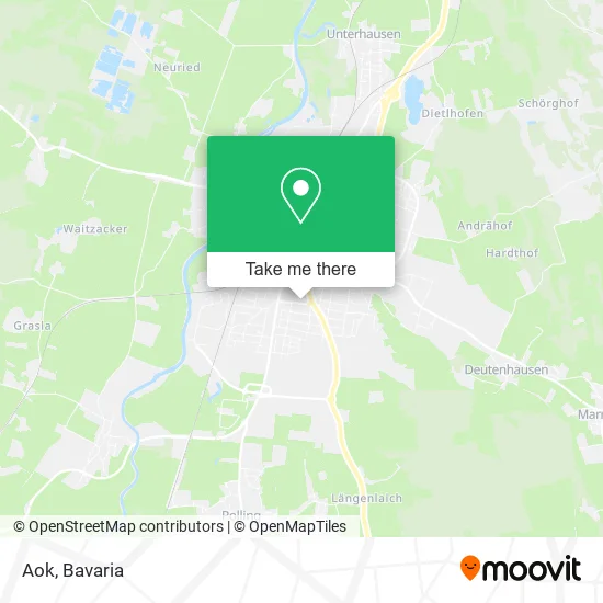 Карта Aok