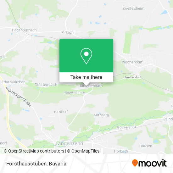 Карта Forsthausstuben