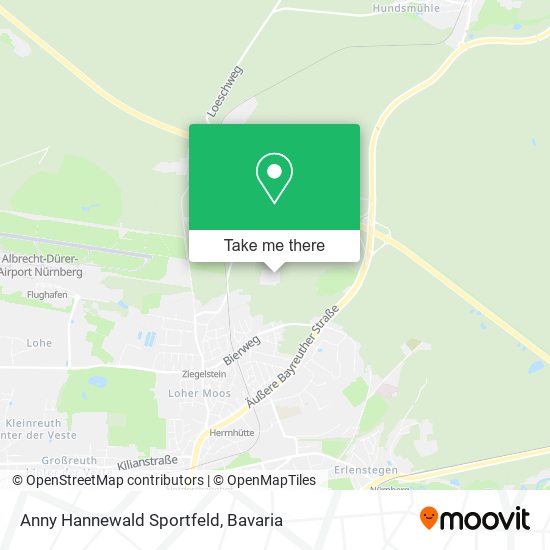 Anny Hannewald Sportfeld map