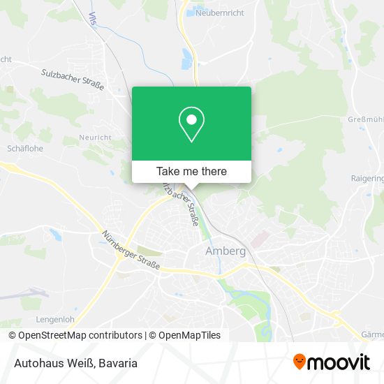Карта Autohaus Weiß