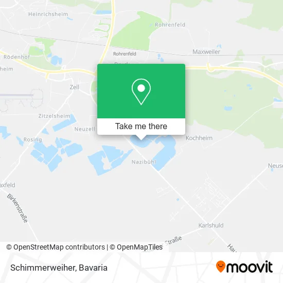 Карта Schimmerweiher