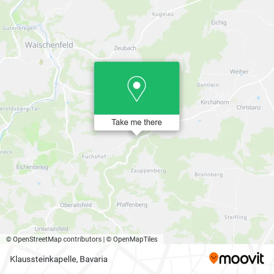 Карта Klaussteinkapelle