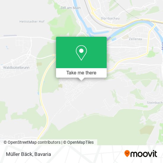 Карта Müller Bäck
