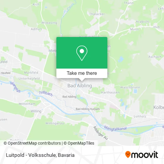 Карта Luitpold - Volksschule