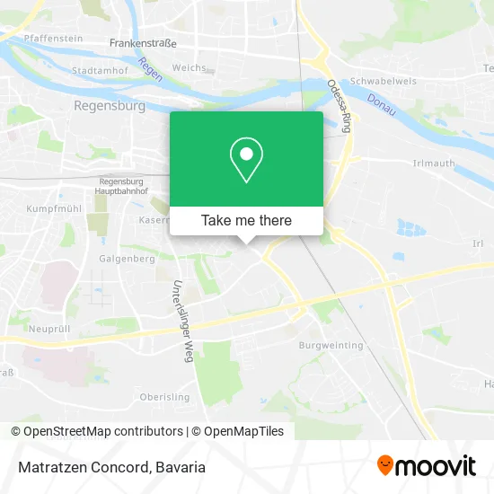 Карта Matratzen Concord