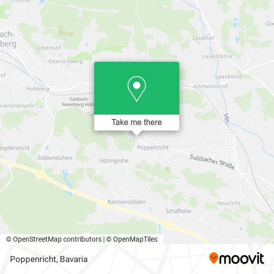 Карта Poppenricht