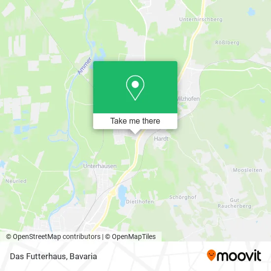 Карта Das Futterhaus