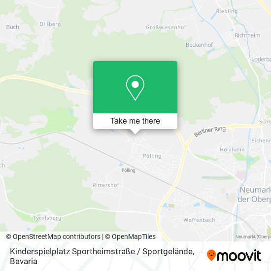 Kinderspielplatz Sportheimstraße / Sportgelände map