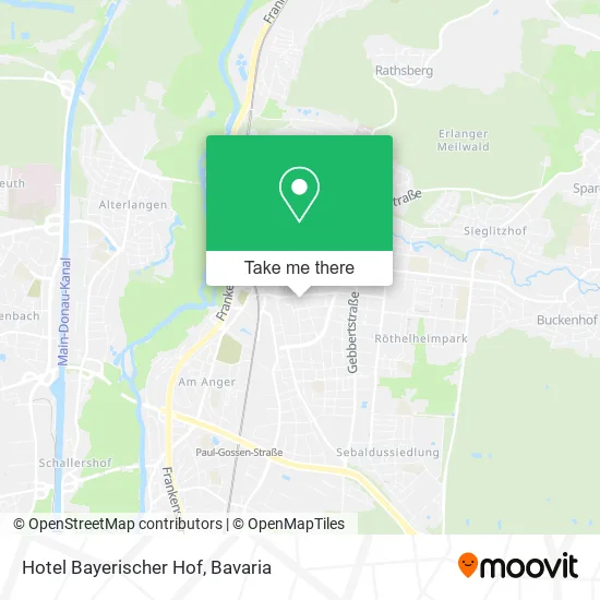 Карта Hotel Bayerischer Hof