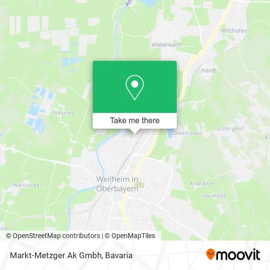 Карта Markt-Metzger Ak Gmbh
