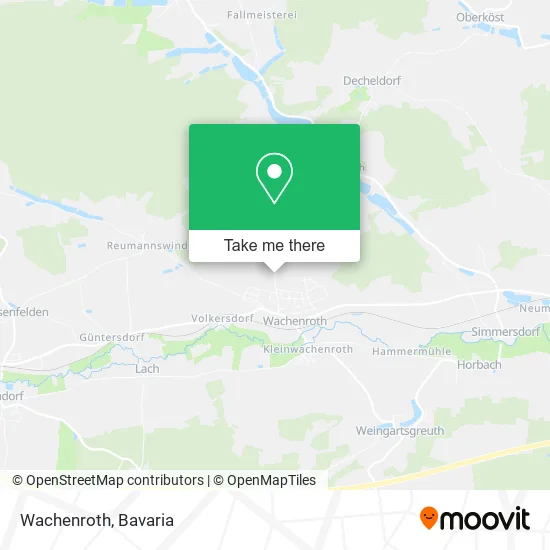 Карта Wachenroth