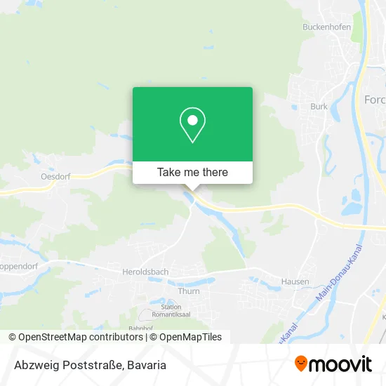 Карта Abzweig Poststraße