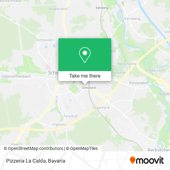 Карта Pizzeria La Calda