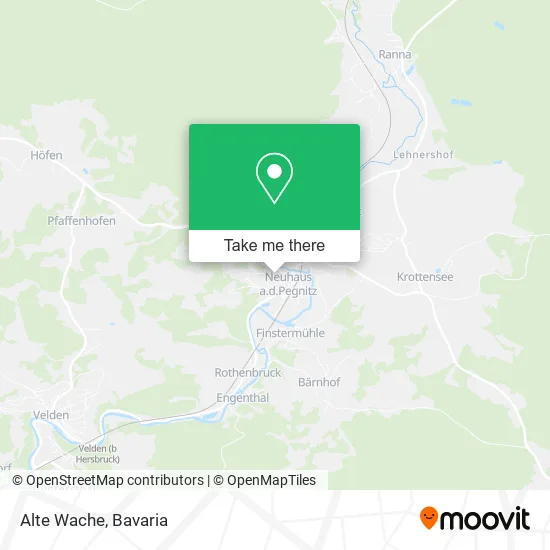Карта Alte Wache