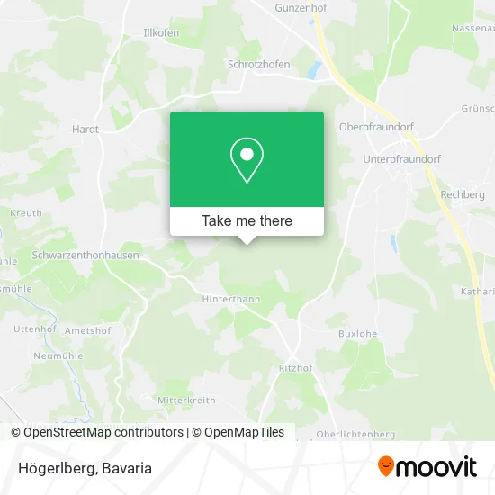 Карта Högerlberg