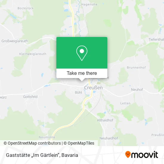 Карта Gaststätte „Im Gärtlein“