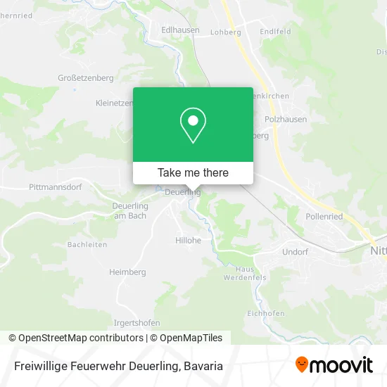 Карта Freiwillige Feuerwehr Deuerling