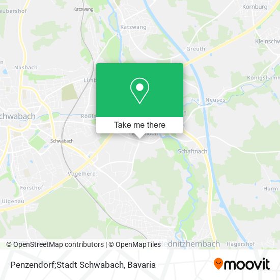 Penzendorf;Stadt Schwabach map