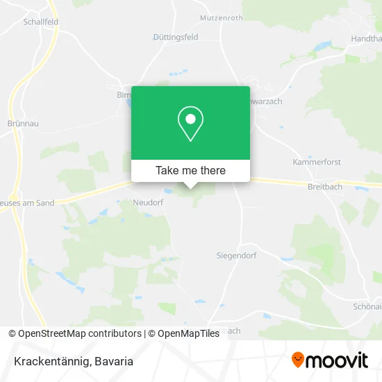 Карта Krackentännig