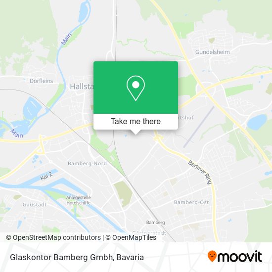 Glaskontor Bamberg Gmbh map