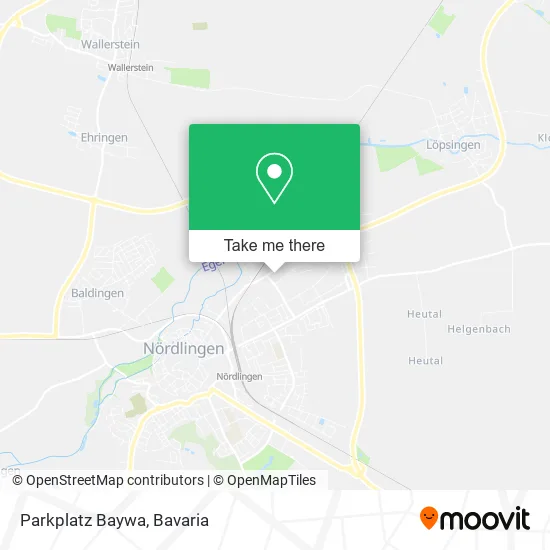 Карта Parkplatz Baywa