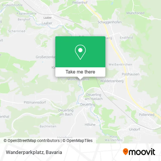 Карта Wanderparkplatz