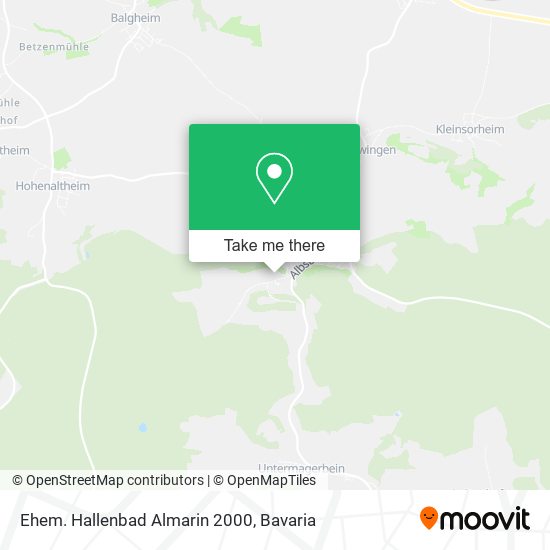 Ehem. Hallenbad Almarin 2000 map