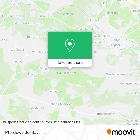Карта Pferdeweide