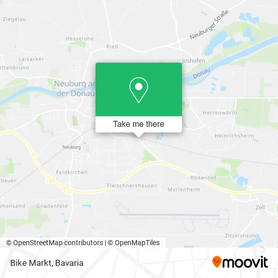 Карта Bike Markt
