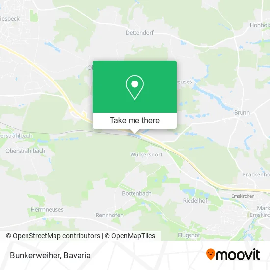 Карта Bunkerweiher