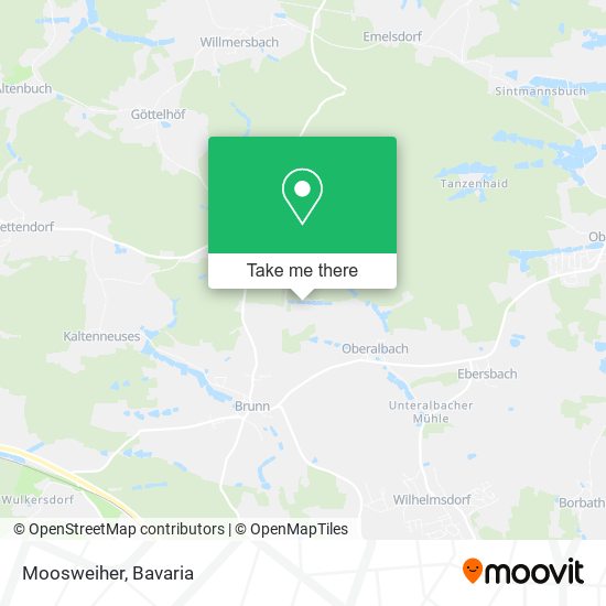 Moosweiher map