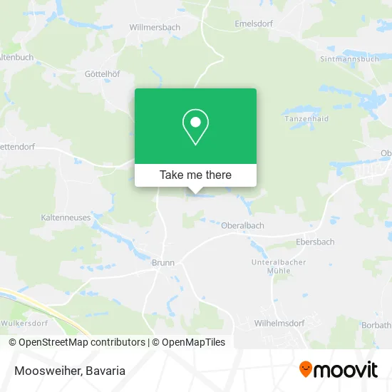 Карта Moosweiher