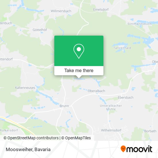 Карта Moosweiher