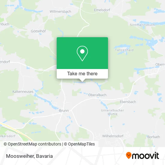 Карта Moosweiher