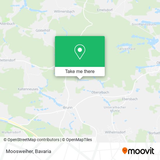 Карта Moosweiher