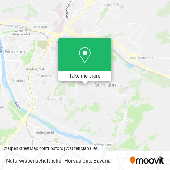 Карта Naturwissenschaftlicher Hörsaalbau