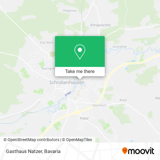 Карта Gasthaus Natzer